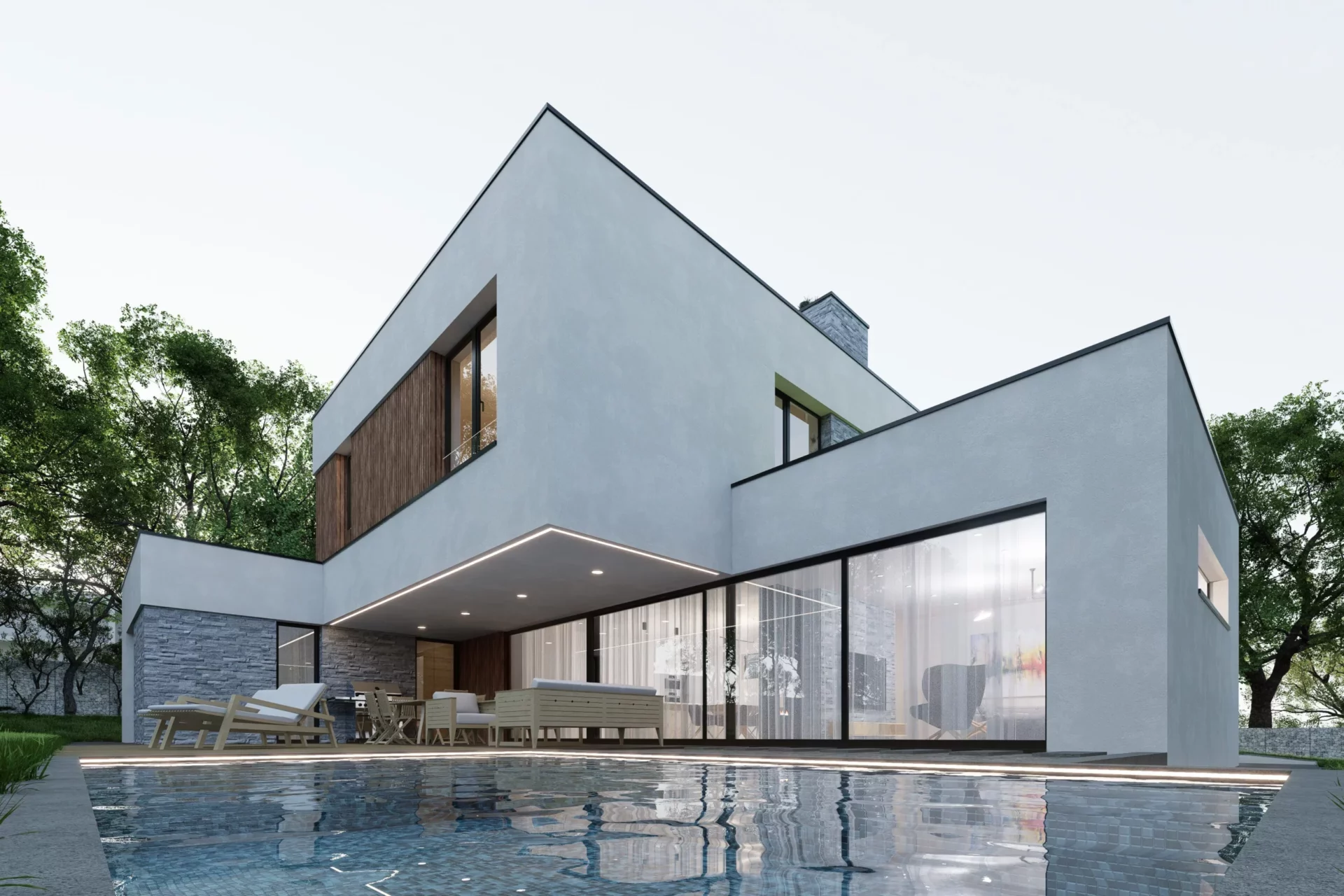 Soukromí i výhledy bez kompromisů – to je náš projekt rodinného domu v Lyžbicích